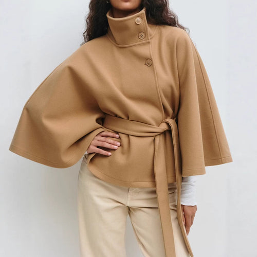 Manteau Long Kaki